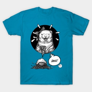 Ferret Ice Cream Cone - Dang! T-Shirt